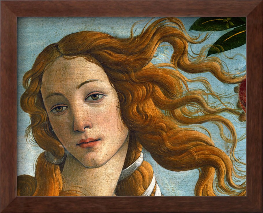 Head Of Venus 1486 - Sandro Botticelli painting on canvas